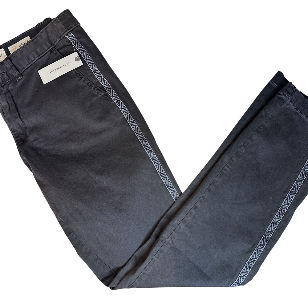 NWT‎ Chino By Anthropologie Gray Pants Women's Size 26 - Picture 4 of 9